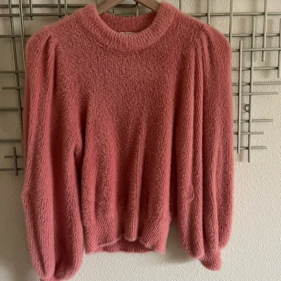 For Love and Lemons Whitey Rose Faux Mohair Sweater XS - Picture 3 of 7